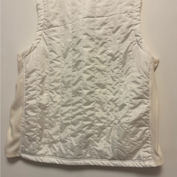 Kim Rogers Quilted Ivory Vest - Picture 5 of 5